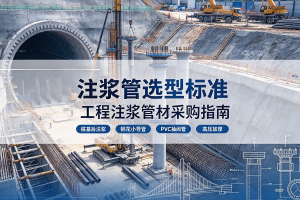 巴林右旗注浆管选型标准