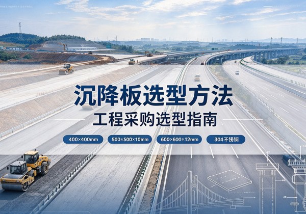 巴林右旗沉降板选择方法